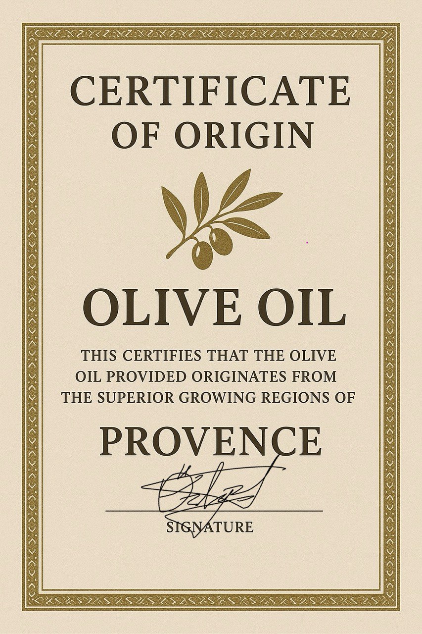 Сертификат качества